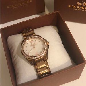 Coach Watch in Rose Gold